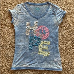 Justice soft graphic tee